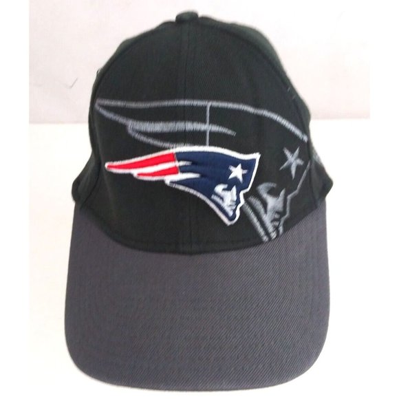 NFL New England Patriots Unisex Embroidered Fitted Baseball Cap Size M/L - Picture 2 of 10